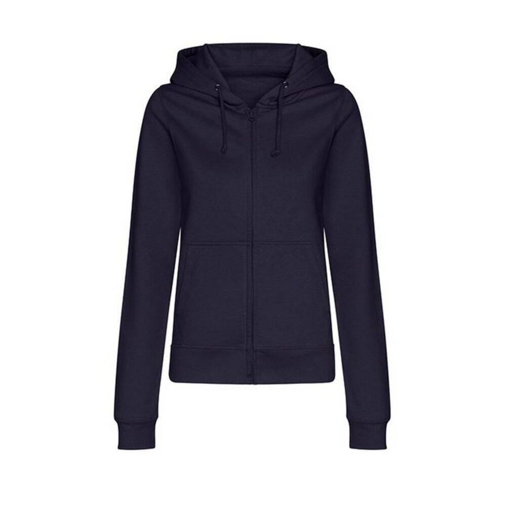 Awdis Womens/Ladies College Hoodie / New French Navy